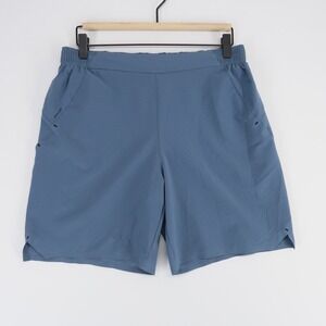 Quechua FH 900 Shorts Mens M Blue Fast Hiking Ultra Light Quick Dry Trail Run